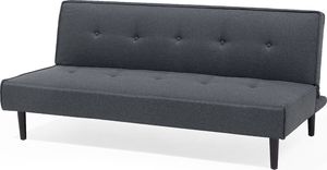 Beliani Sofa rozkładana ciemnoszara VISBY 3