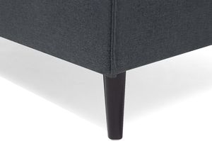 Beliani Sofa rozkładana ciemnoszara VISBY 4