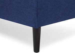 Beliani Sofa rozkładana ciemnoniebieska VISBY 4
