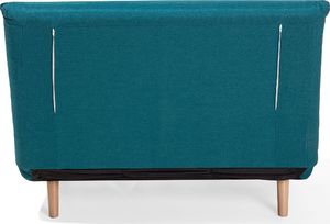 Beliani Sofa rozkładana niebieska SETTEN 7