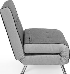 Beliani Sofa rozkładana ciemnoszara FARRIS 6