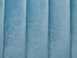 Beliani Sofa 3-osobowa welurowa jasnoniebieska ARVIKA 7