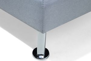 Beliani Sofa rozkładana jasnoszara ROXEN 5