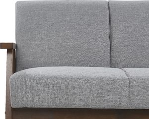 Beliani Sofa 3-osobowa szara ASNES 4