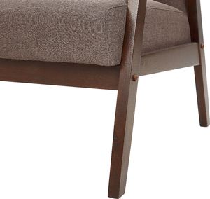 Beliani Sofa 2-osobowa brązowa ASNES 5