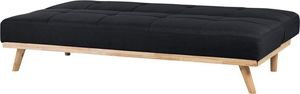 Beliani Sofa rozkładana czarna FROYA 4