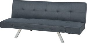Beliani Sofa rozkładana granatowa BRISTOL 5