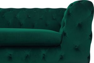 Beliani Sofa 3-osobowa welurowa szmaragdowa SOTRA 5