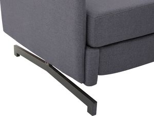 Beliani Sofa rozkładana szara BELFAST 7