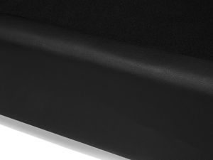 Beliani Sofa 2-osobowa czarna HELSINKI 6