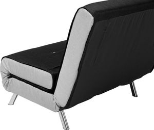 Beliani Sofa rozkładana czarna FARRIS 5