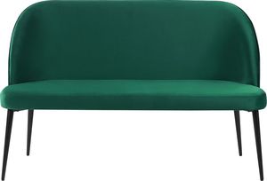 Beliani Sofa 2-osobowa welurowa zielona OSBY 1