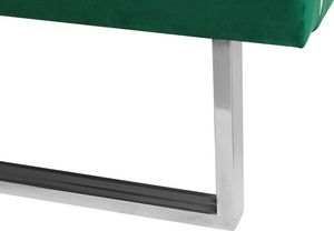 Beliani Łóżko welurowe 180 x 200 cm zielone BELLOU 7