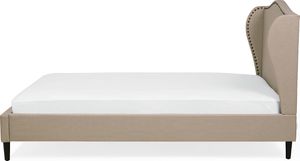Beliani Łóżko tapicerowane 180 x 200 cm beżowe COLMAR 3