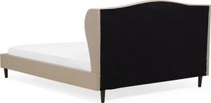 Beliani Łóżko tapicerowane 180 x 200 cm beżowe COLMAR 5