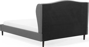 Beliani Łóżko tapicerowane 180 x 200 cm szare COLMAR 5