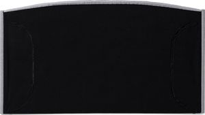 Beliani Łóżko tapicerowane 180 x 200 cm szare BORDEAUX 6