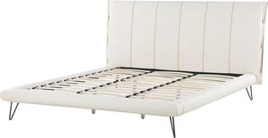 Beliani Łóżko 180 x 200 cm białe BETIN 3