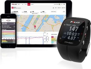 Zegarek sportowy Polar Zegarek M400 HR czarny 2