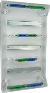 Elektro-Plast Rozdzielnica hermetyczna natynkowa 36mod rozdzielnia IP65 VDE 36.142 E-P 8444 (RH-36/3B) 3