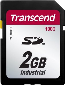 Karta Transcend Industrial SDHC 2 GB Class 6  (TS2GSD100I) 1