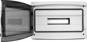 Marlanvil Rozdzielnica natynkowa HIGHT IP65 18 modułowa transparentne drzwi 940.18 M-L 4854 2