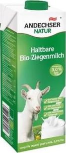 Andechser Mleko kozie 3% BIO 1 l Andechser Natur 1