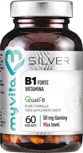 Proness Witamiana B1 Tiamina 50mg 60 kapsułek vege 34 g MyVita Silver Pure 1
