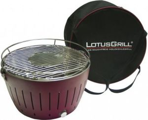 LotusGrill Grill ogrodowy Węglowy Standard 32 cm x 32 cm fioletowy 2
