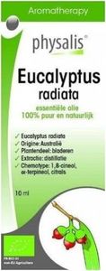 Physa Olejek eteryczny eukaliptus australijski (eucalyptus radiata) BIO 10 ml 1
