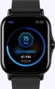 Smartwatch Amazfit GTS 2E Czarny  (W2021OV1N) 3