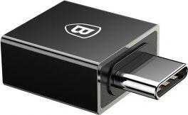 Adapter USB Baseus Exquisite USB-C - USB Czarny  (CATJQ-B01) 4