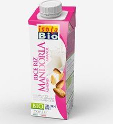 ISOLA BIO Napój ryżowy migdałowy bezglutenowy BIO 250 ml Isola Bio 1