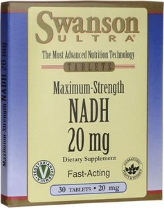 Swanson NADH Fast-Acting 20mg 30 tabletek SWANSON 1