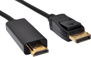 Kabel Sandberg DisplayPort - HDMI 2m czarny (508-94) 1