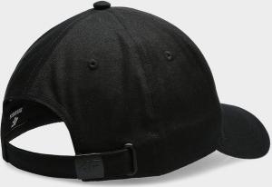 4f Czapka H4L21-CAD004 głęboka czerń r. S 2