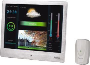 Ramka cyfrowa Hama Slimline Steel 8" (95282) 8