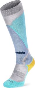 Bridgedale Skarpety damskie Ski Mid Merino P Pattern - lil/blu r. 35-37 1
