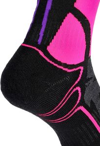 Bridgedale Skarpety narciarskie Bridgedale Ski Midweight Merino P - bl/fluo pink 41 - 43 4