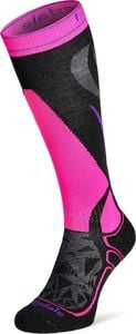 Bridgedale Skarpety narciarskie Bridgedale Ski Midweight Merino P - bl/fluo pink 35 - 37 1