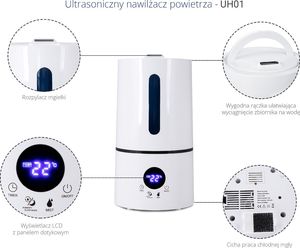 Nawilżacz powietrza Sanjo UH-01 Biały 4