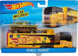 Hot Wheels Ciężarówka + samochód Pencil Pusher (DXB40) 1