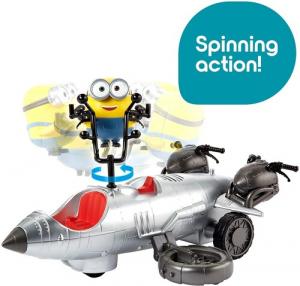 Fisher Price MINIONKI – ZDALNIE STEROWANY POJAZD + FIGURKA BOBA GMF19 3