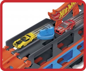 Hot Wheels City Wyścigowy transporter 2w1 (GVG37) 12