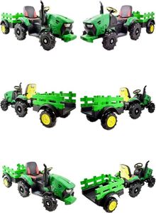 Vexin Traktor na akumulator z przyczepą pompow 17