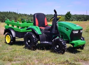 Vexin Traktor na akumulator z przyczepą pompow 2