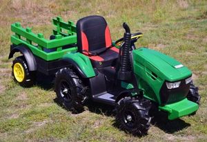 Vexin Traktor na akumulator z przyczepą pompow 3