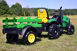 Vexin Traktor na akumulator z przyczepą pompow 5