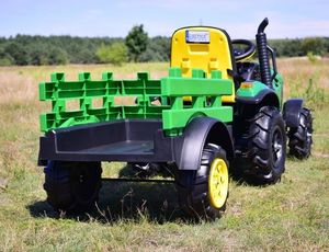 Vexin Traktor na akumulator z przyczepą pompow 7