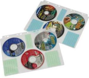 Hama Koszulki Na Płyty CD/DVD, 10 szt. Przezroczysty (49835) 3